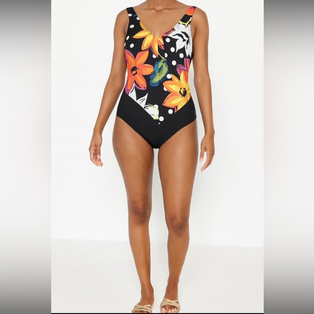 VINTAGE Made in Canada One Piece Bathing Suit